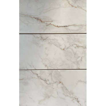 Плитка Teo Ceramics Palazzo White W M NR Glossy 308х608