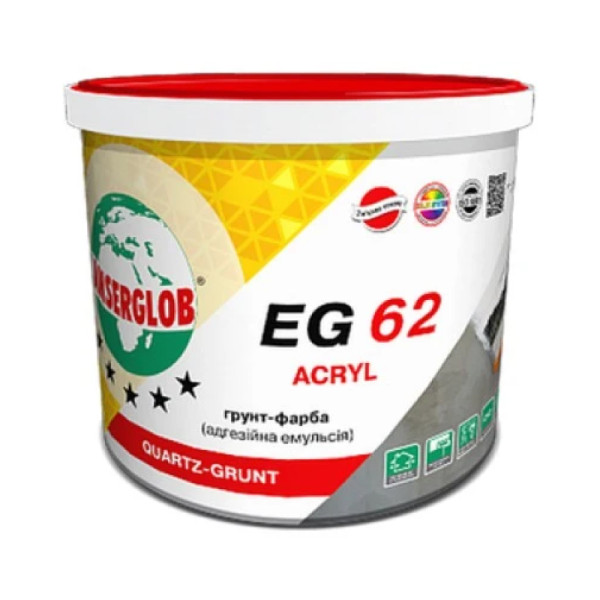 Грунт-фарба Anserglob EG-62 з кварцовим піском акрилова (2,5 кг/1,7 л)