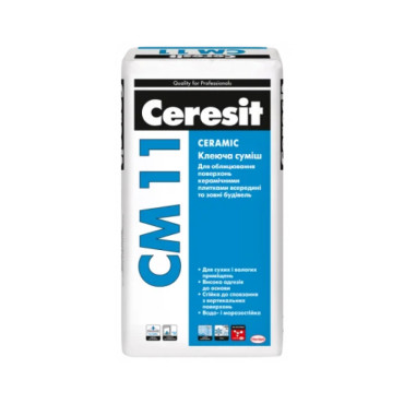 Клей для плитки CERESIT CM-11 Ceramic (25 кг)