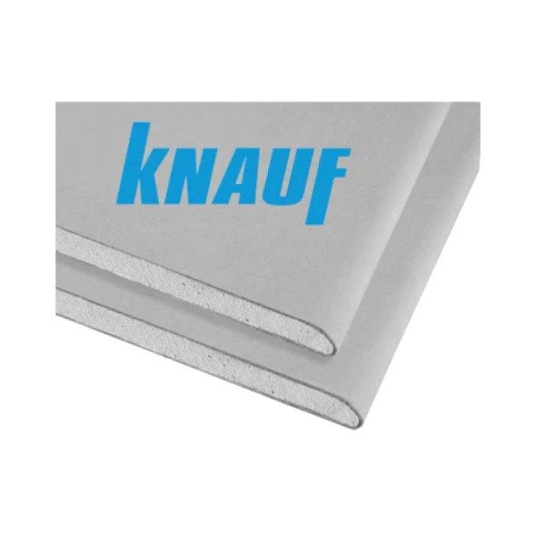 Гіпсокартон стельовий KNAUF 9,5x1200x2500 мм